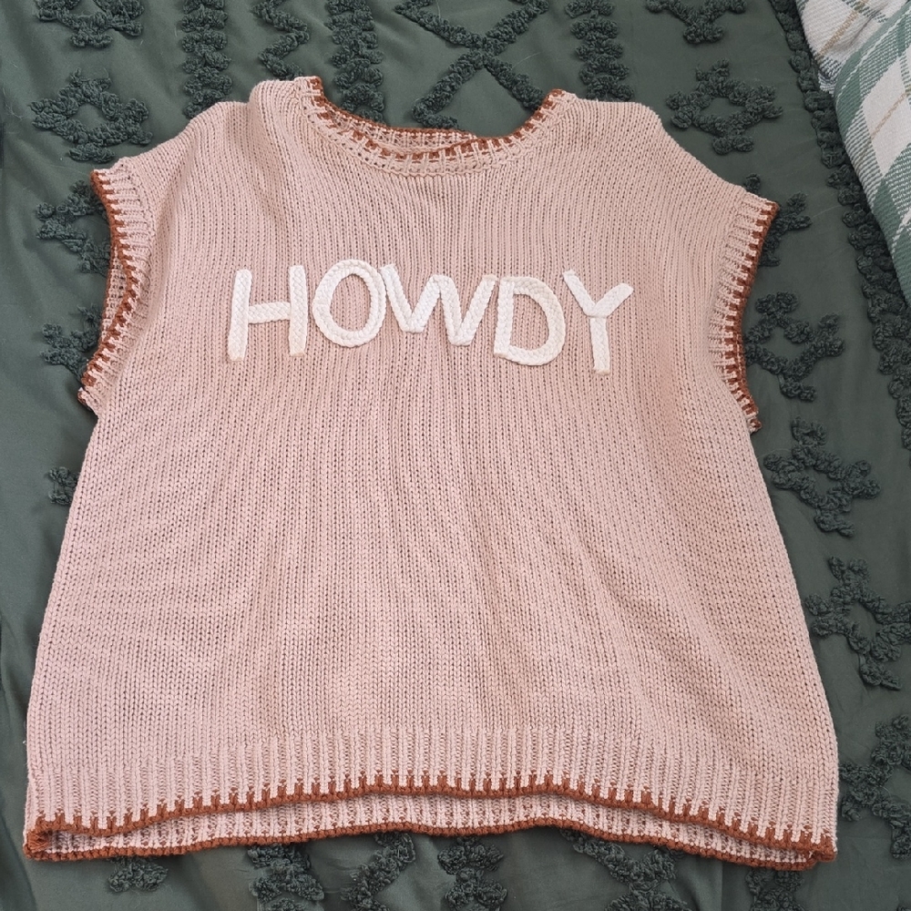 Howdy Sweater Top